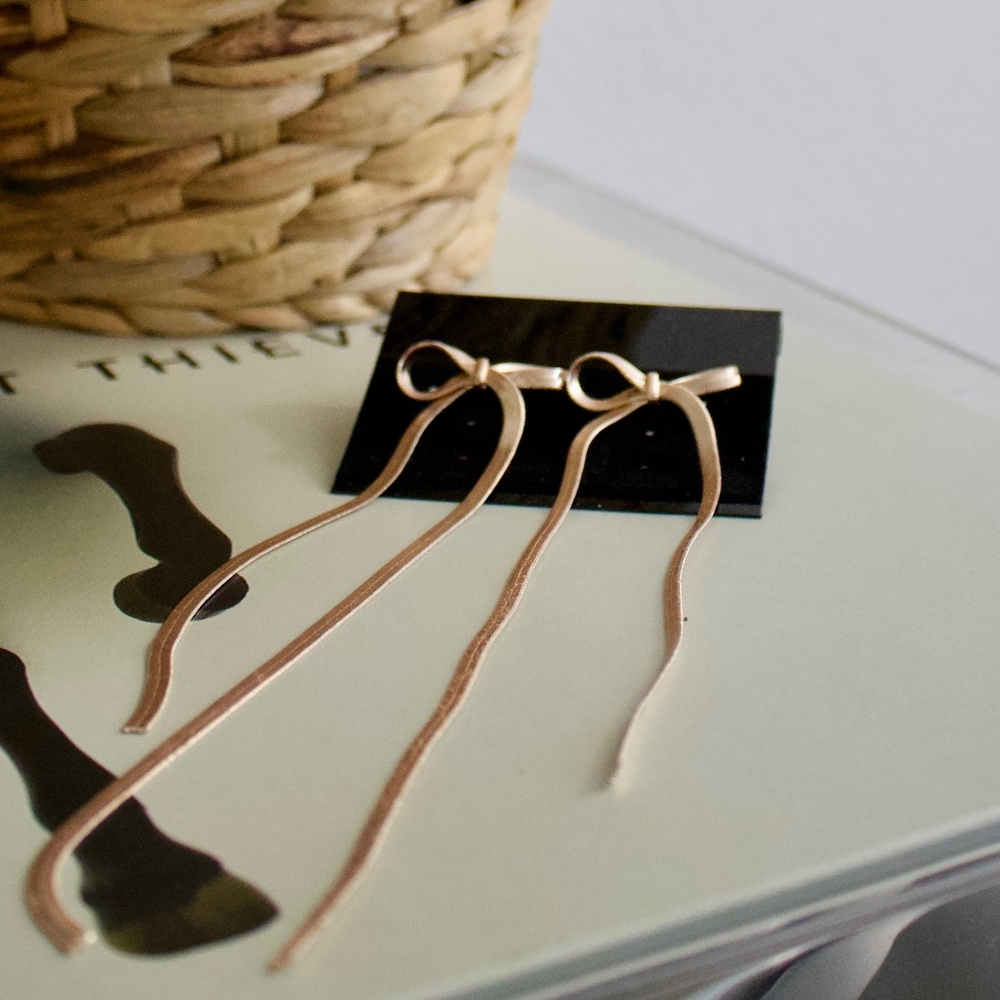 Bowtie Earrings